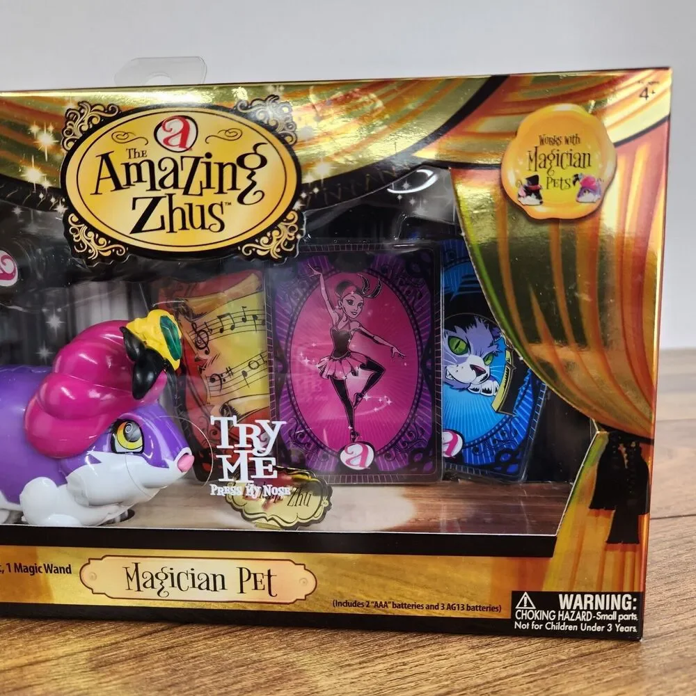 The Amazing Zhus Madame Zhu Interactive Magician Pets - New Toy